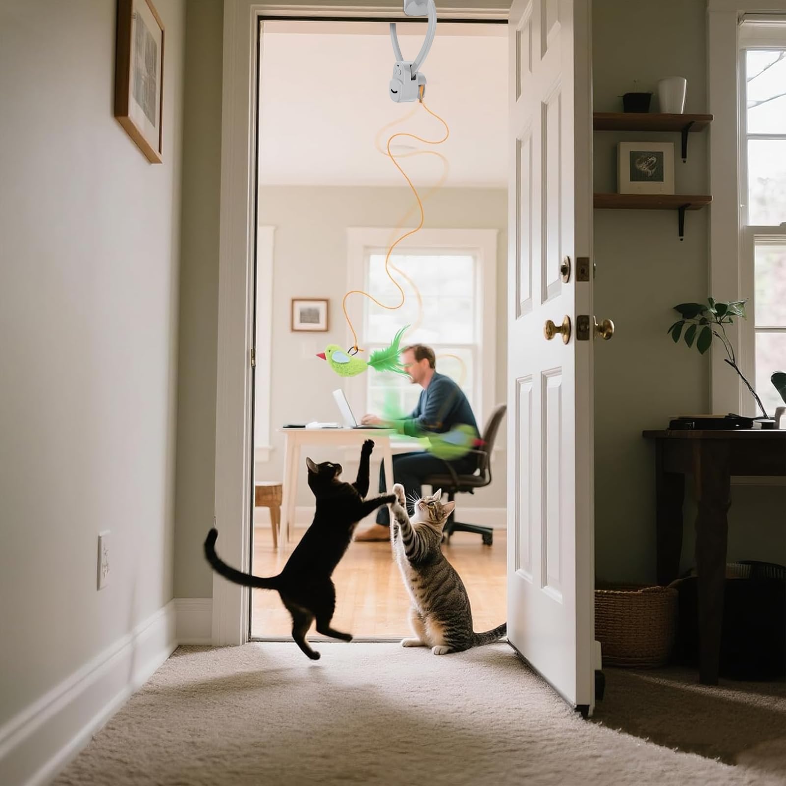 CATPICK ratón juguete para gatos que fomenta caza y movimiento.