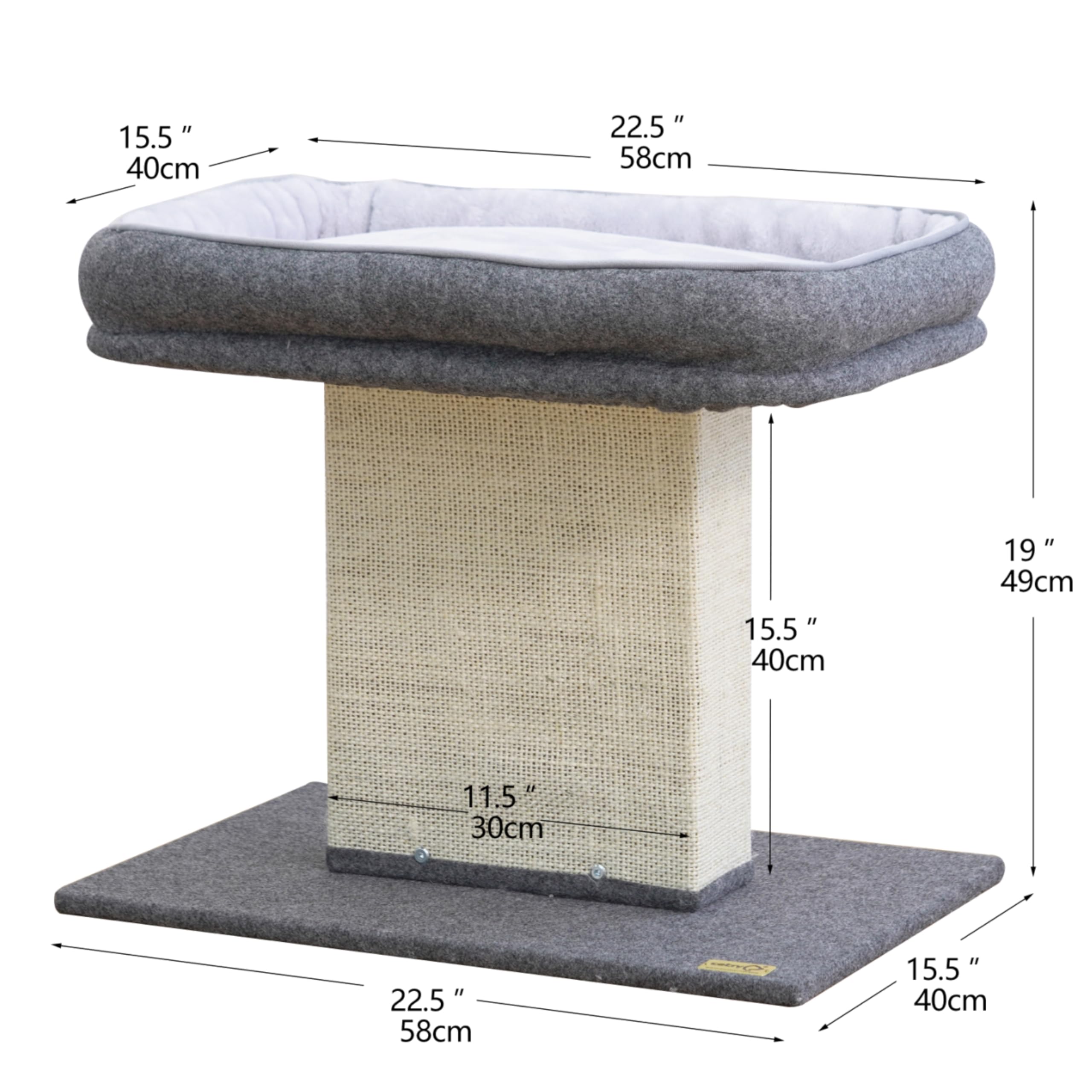 Catry Mellow: cama lavable para higiene y comodidad del felino