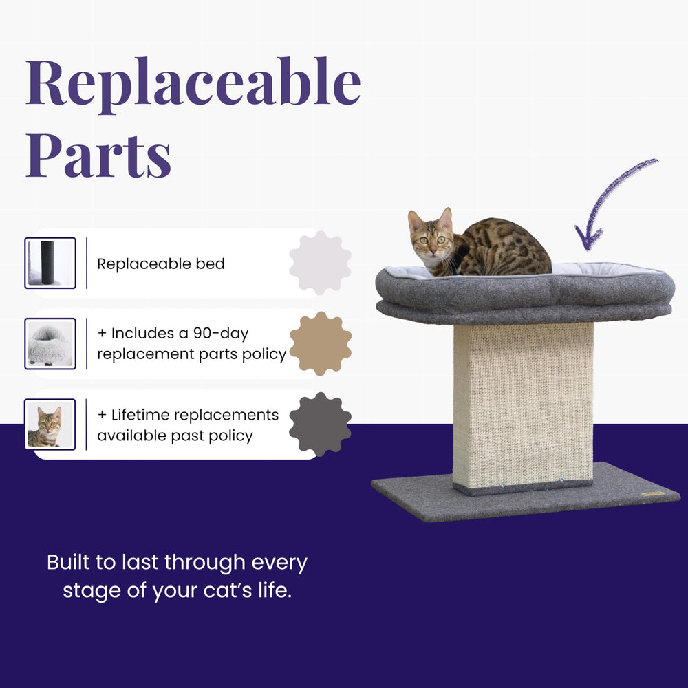 Catry Mellow: poste de sisal grande para rayado natural y ejercicio