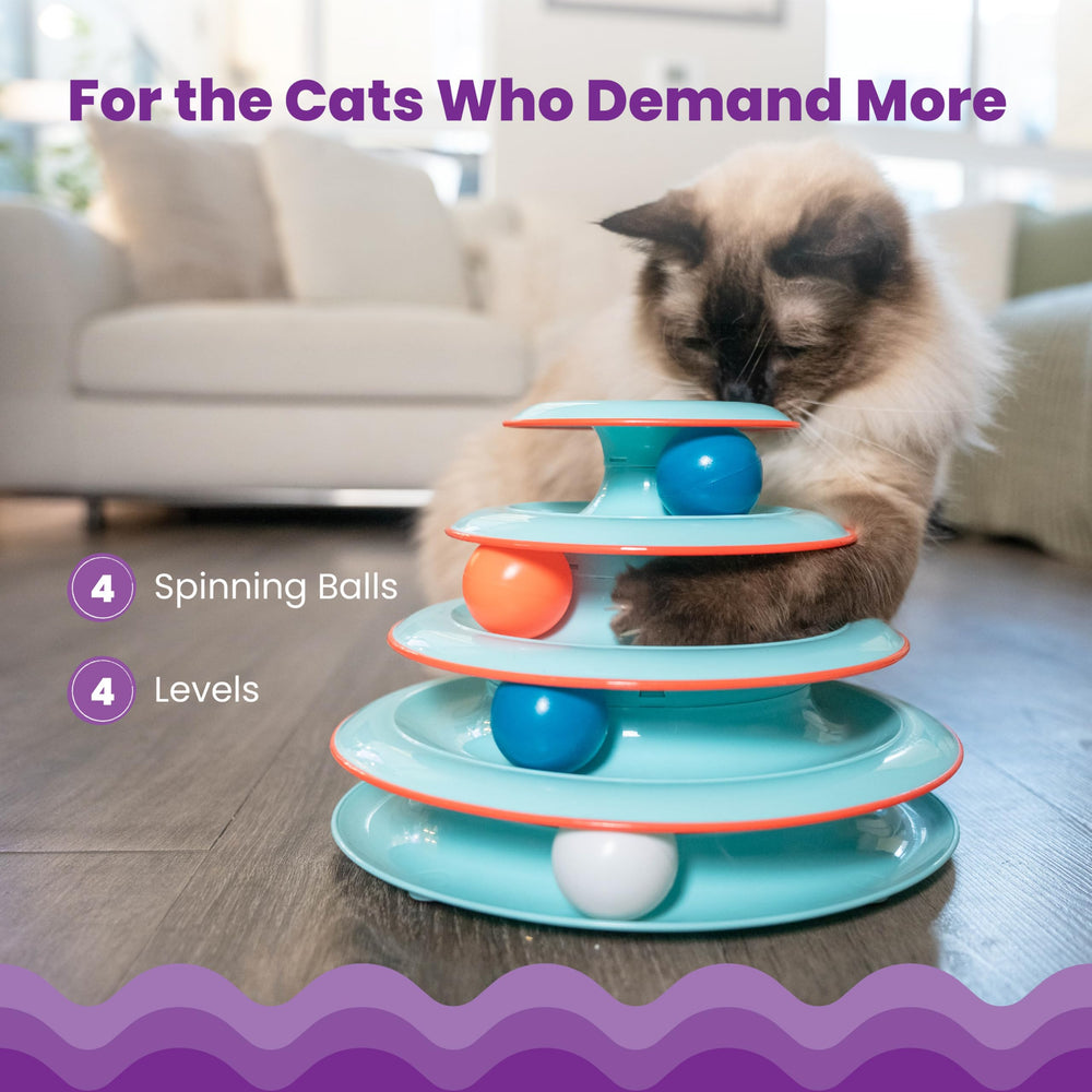 Catstages Chase Meowtain: base antideslizante que mantiene estable el juguete