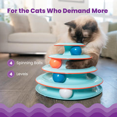 Catstages Chase Meowtain: base antideslizante que mantiene estable el juguete
