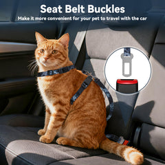 Cattooll arnés gato ajuste cuello y pecho para comodidad