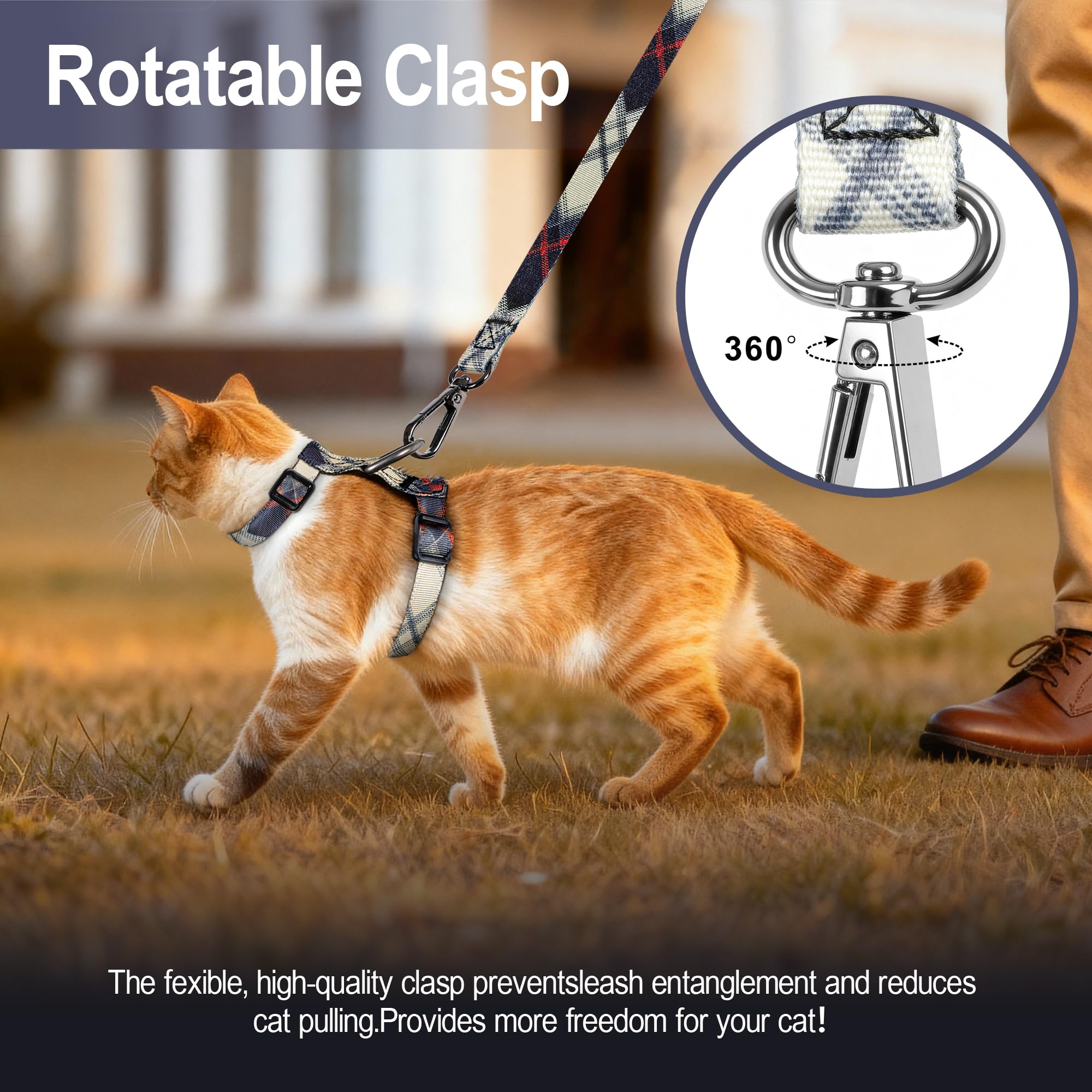 Cattooll colores-brillantes-visibilidad, ayuda a localizar al gato al aire libre.