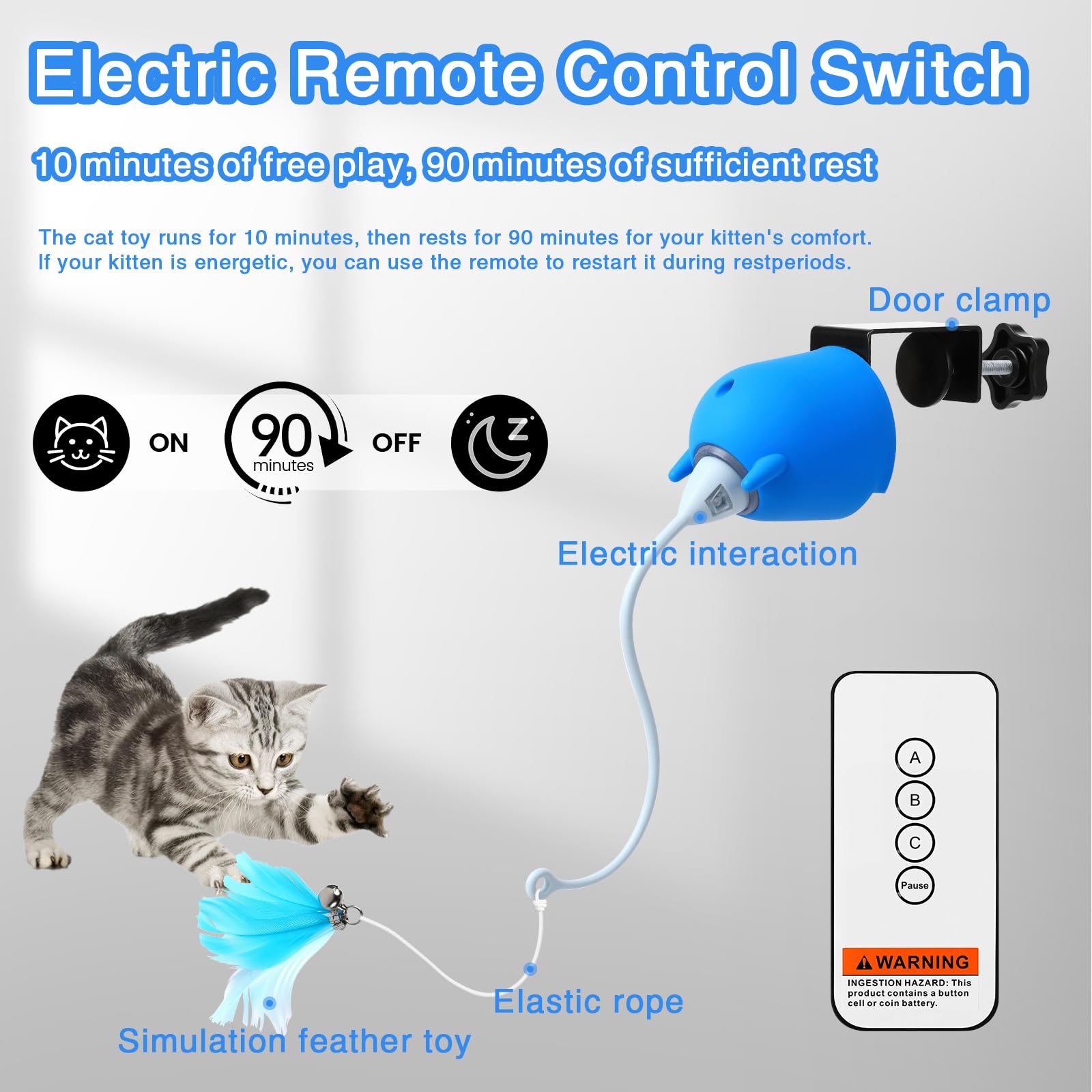 Cattoys Accesorios personalizables para adaptar el juego de tu felino