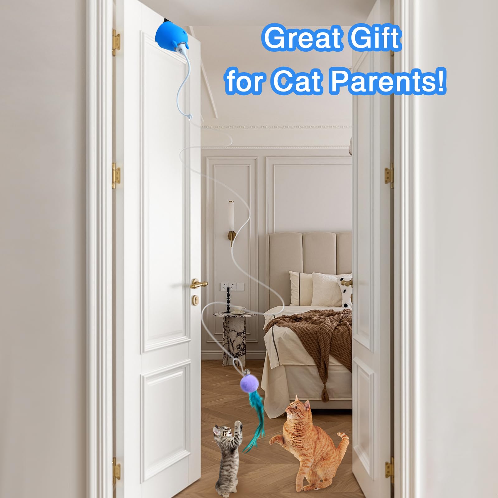 Cattoys Set completo con cable de carga y manual