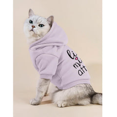 Cayxatiu diseño-capucha-facil-ponerse-gato facilita vestir al felino.