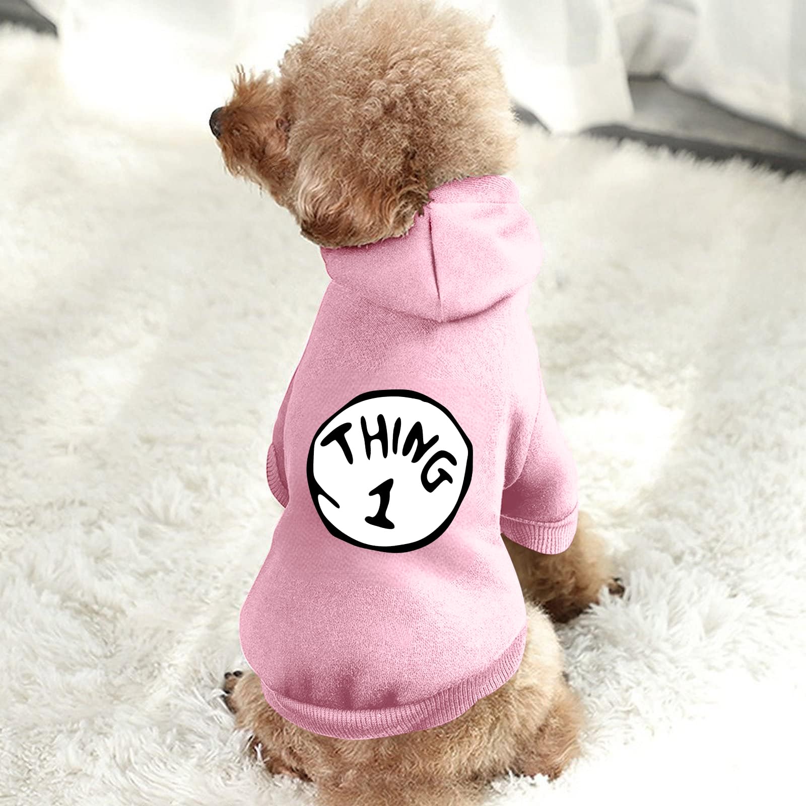 Cayxatiu sudadera para perros, detalle de costuras; duradera y fácil de limpiar.