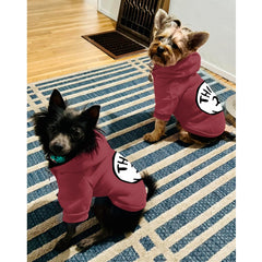 Cayxatiu sudadera perro - material poliéster suave para confort diario.