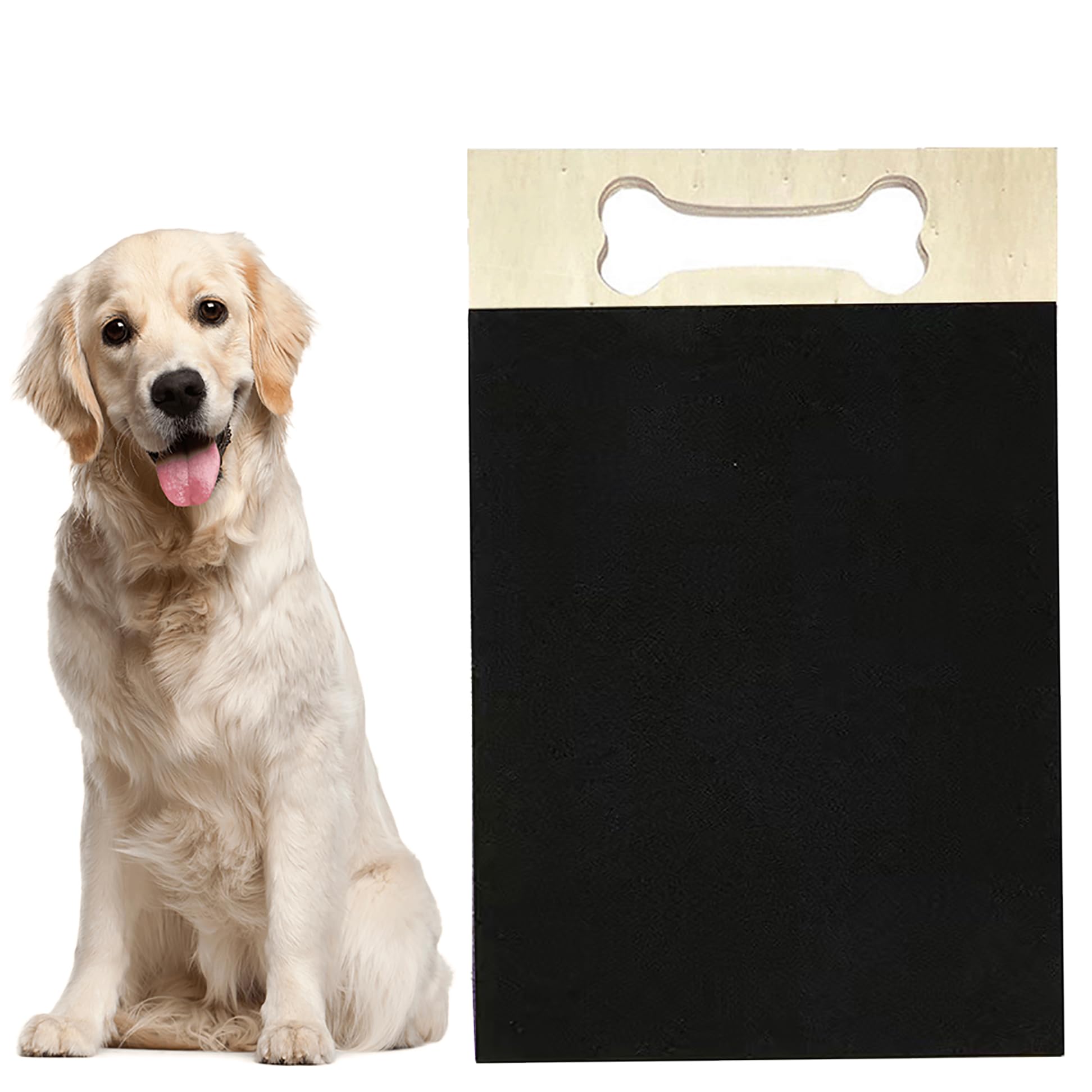 Cdycam tabla rascar-uñas para perros, vista frontal, doble cara, facilita un cuidado suave de las uñas.