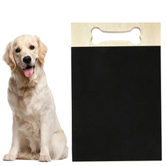 Cdycam tabla rascar-uñas para perros, vista frontal, doble cara, facilita un cuidado suave de las uñas.