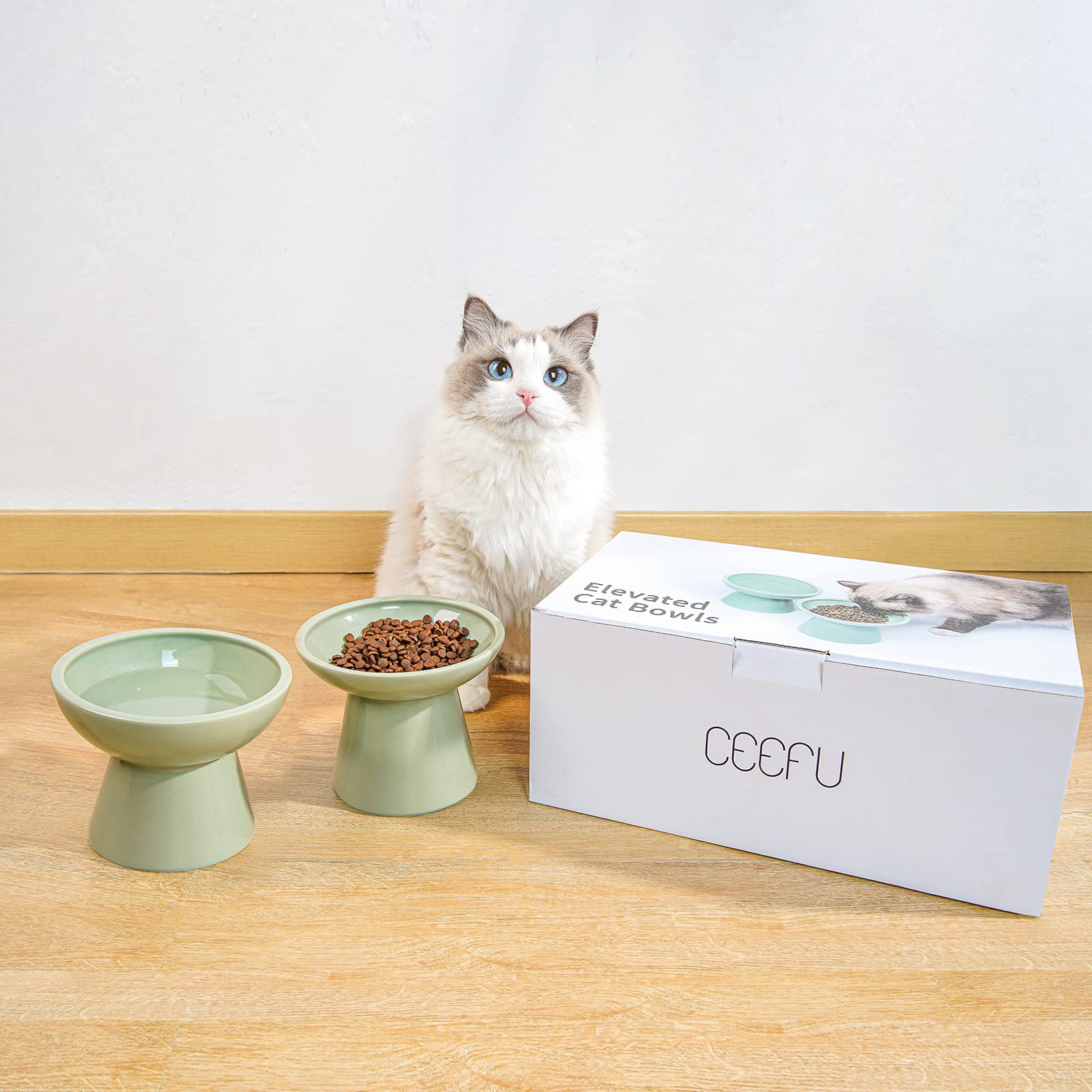 Ceefu bowl con fondo antideslizante, mantiene la comida estable.
