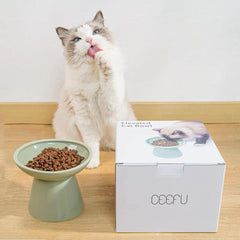 CEEFU tazón cerámico apto para microondas, ideal para calentar comida rápidamente.