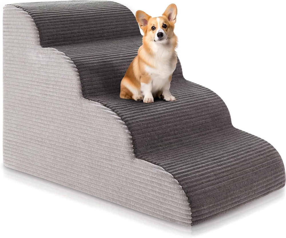 Ceekliybear escaleras curvas para perros en la cama brindan acceso seguro al sofá