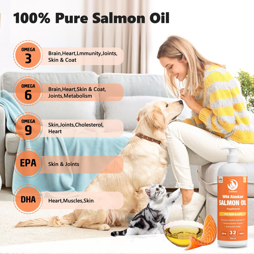 CeliAeh Aceite de Salmón para piel sana y tacto suave.