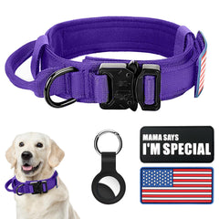 Celifelight collar táctico ajustable para perros grandes, entrenamiento seguro y cómodo.