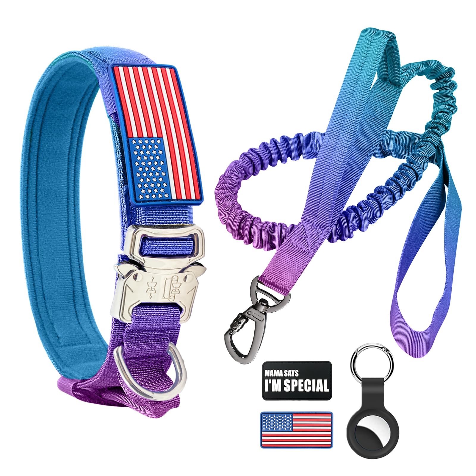 Collar táctico Celifelight en nylon 1680D para paseos duraderos