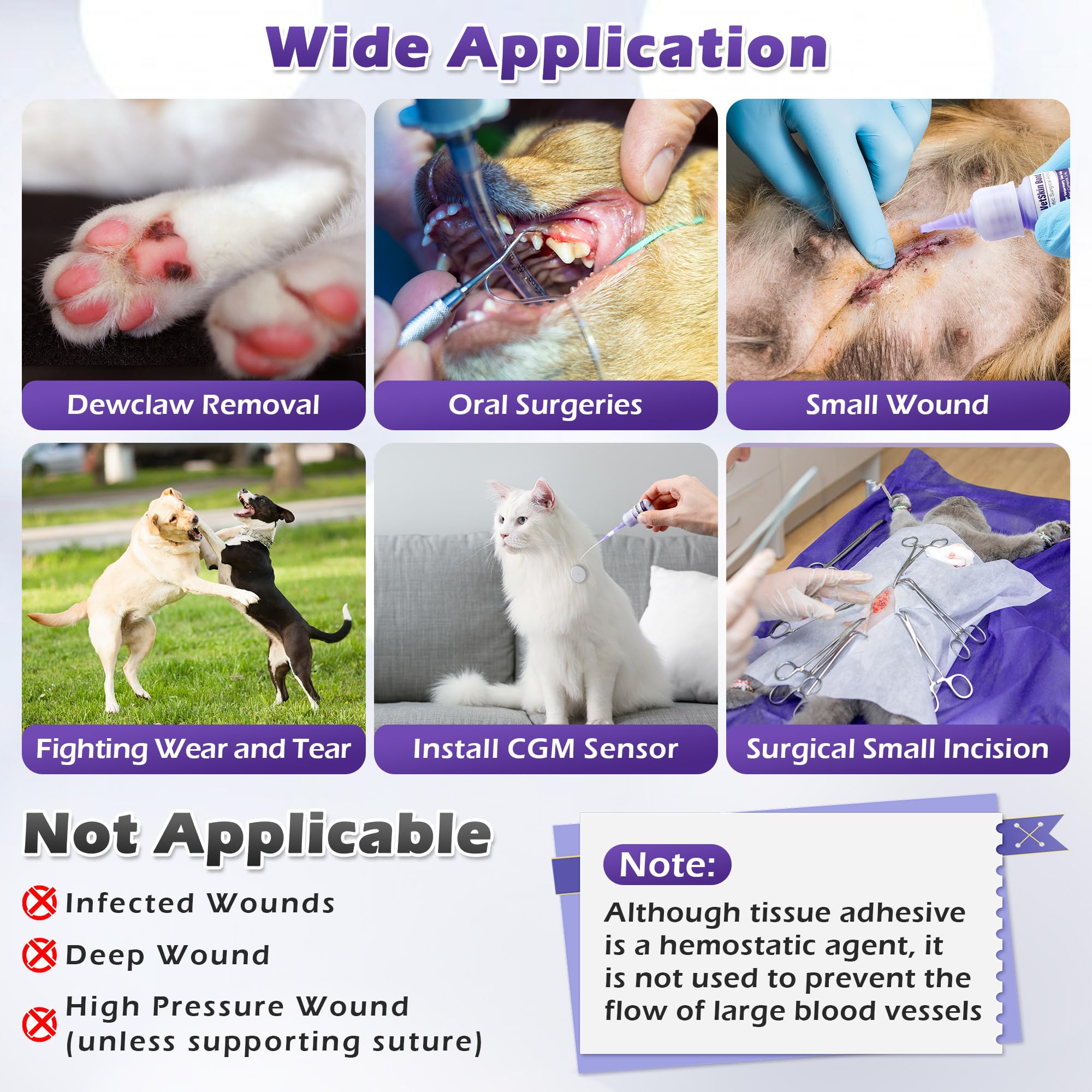 Almacenaje práctico para kits veterinarios y cuidados en casa.