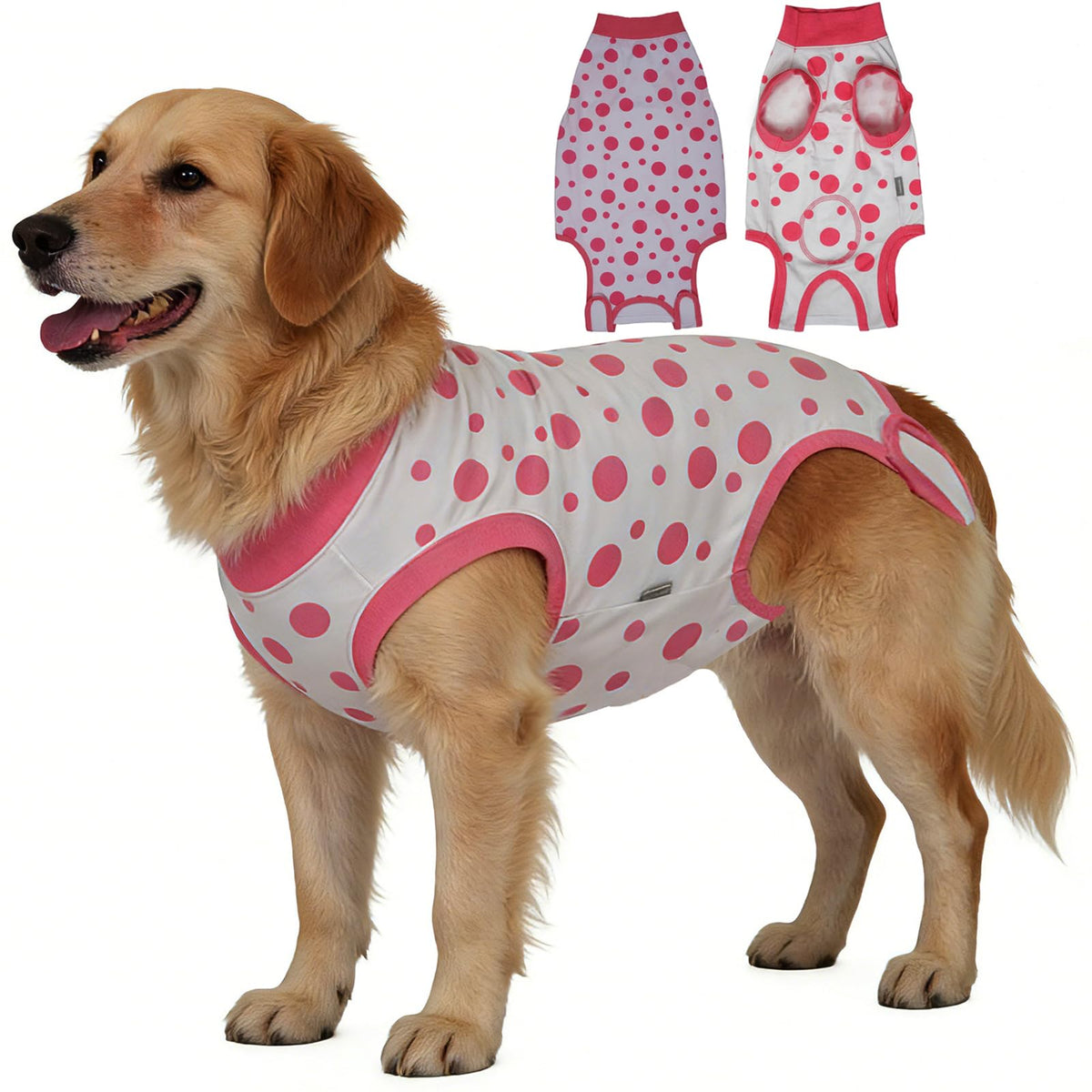 Ceseonce traje de recuperacion para perro protege incisiones y evita lamer.