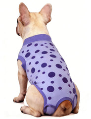 Funda de recuperación Ceseonce para perro, vista general y protección de incisiones.
