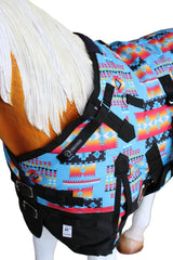 CHALLENGER manta invierno foal cobertura de cola: protección contra viento.