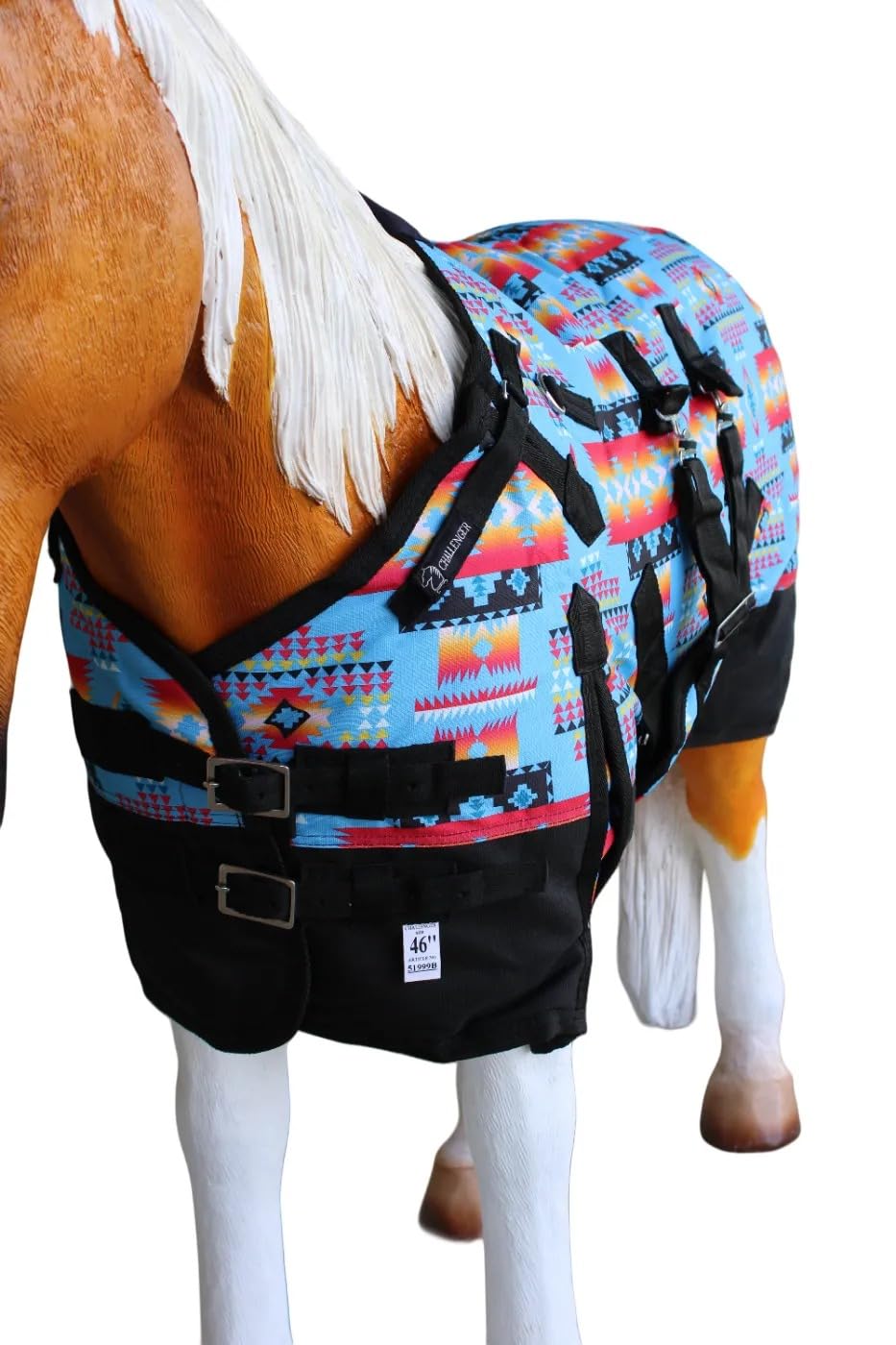 CHALLENGER manta invierno foal con costuras reforzadas: mayor durabilidad.