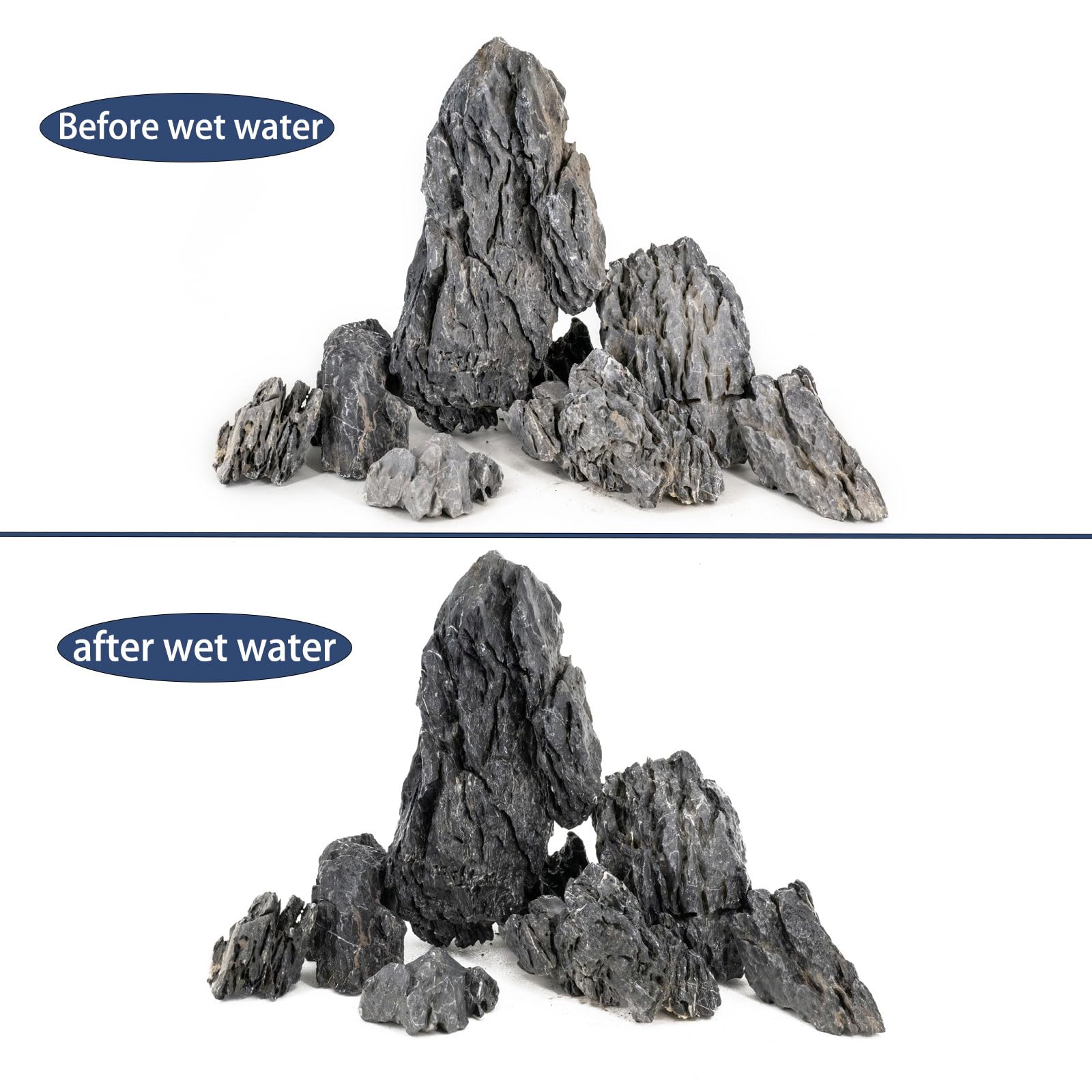 ChaoLeHo Seiryu: mantenimiento sencillo para rocas de acuario de aspecto natural.