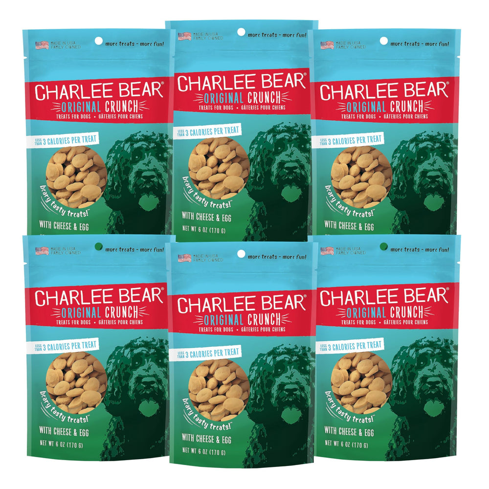Charlee Bear Premios Original Crunch en paquete, ideales para entrenamiento diario
