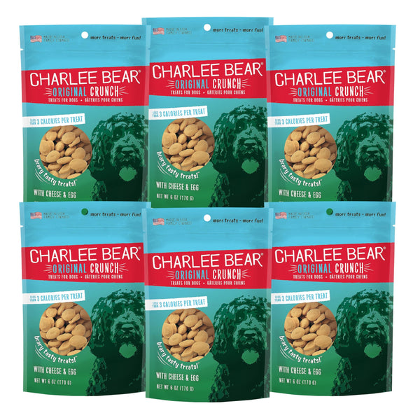 Charlee Bear Premios Original Crunch en paquete, ideales para entrenamiento diario