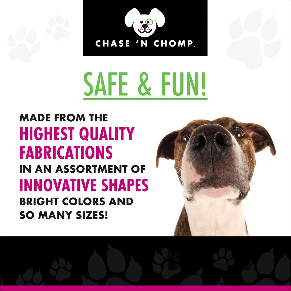 Chase 'n Chomp bola ideal para razas medianas en juegos de búsqueda