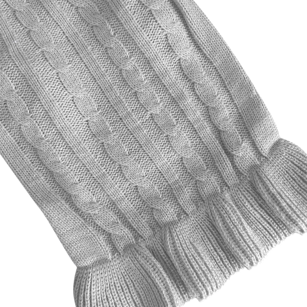 Sudadera CHBORCHICEN gris para gato pequeño, estilo y calidez.