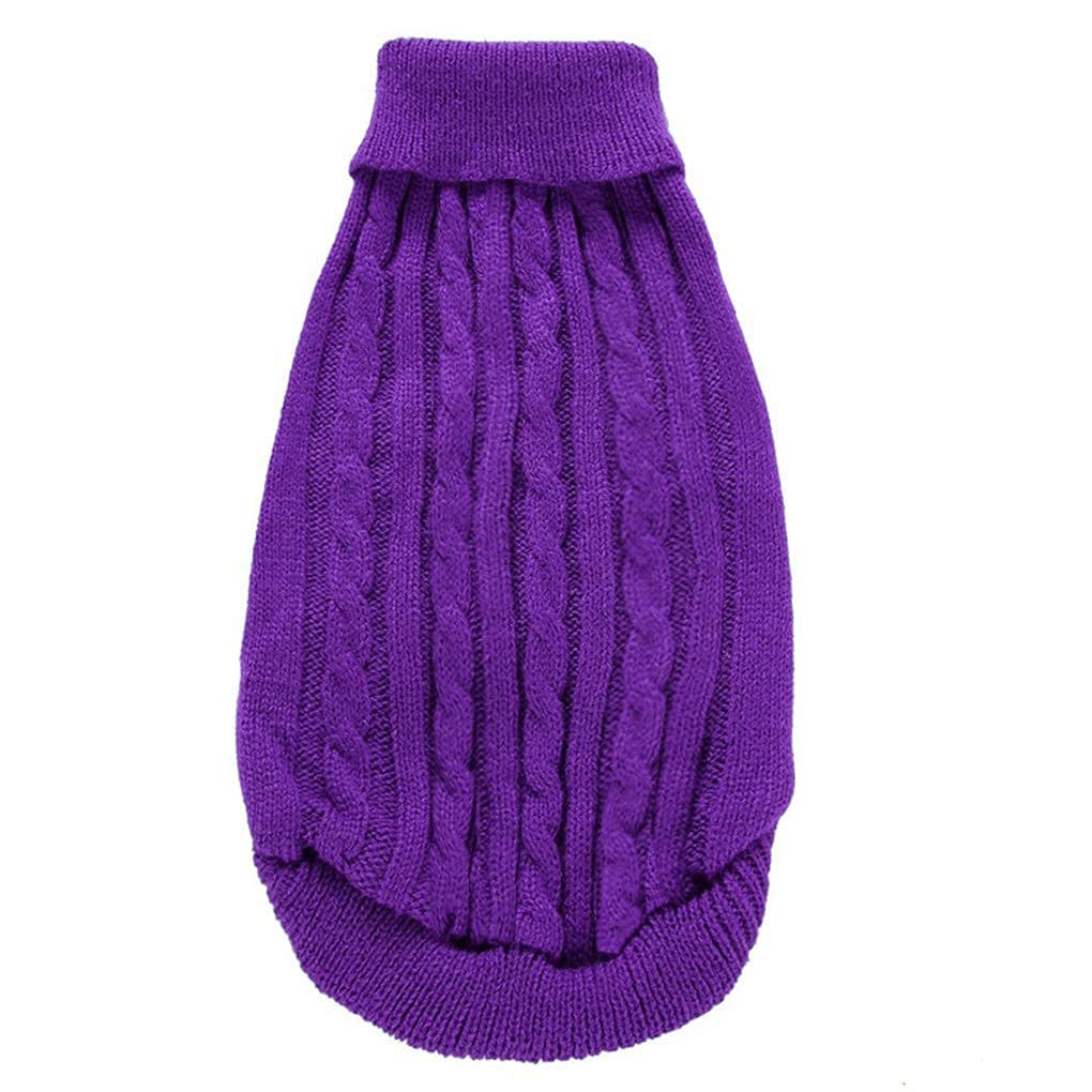 CHBORCHICEN suéter para perro pequeño, acabado suave y práctico para salir.