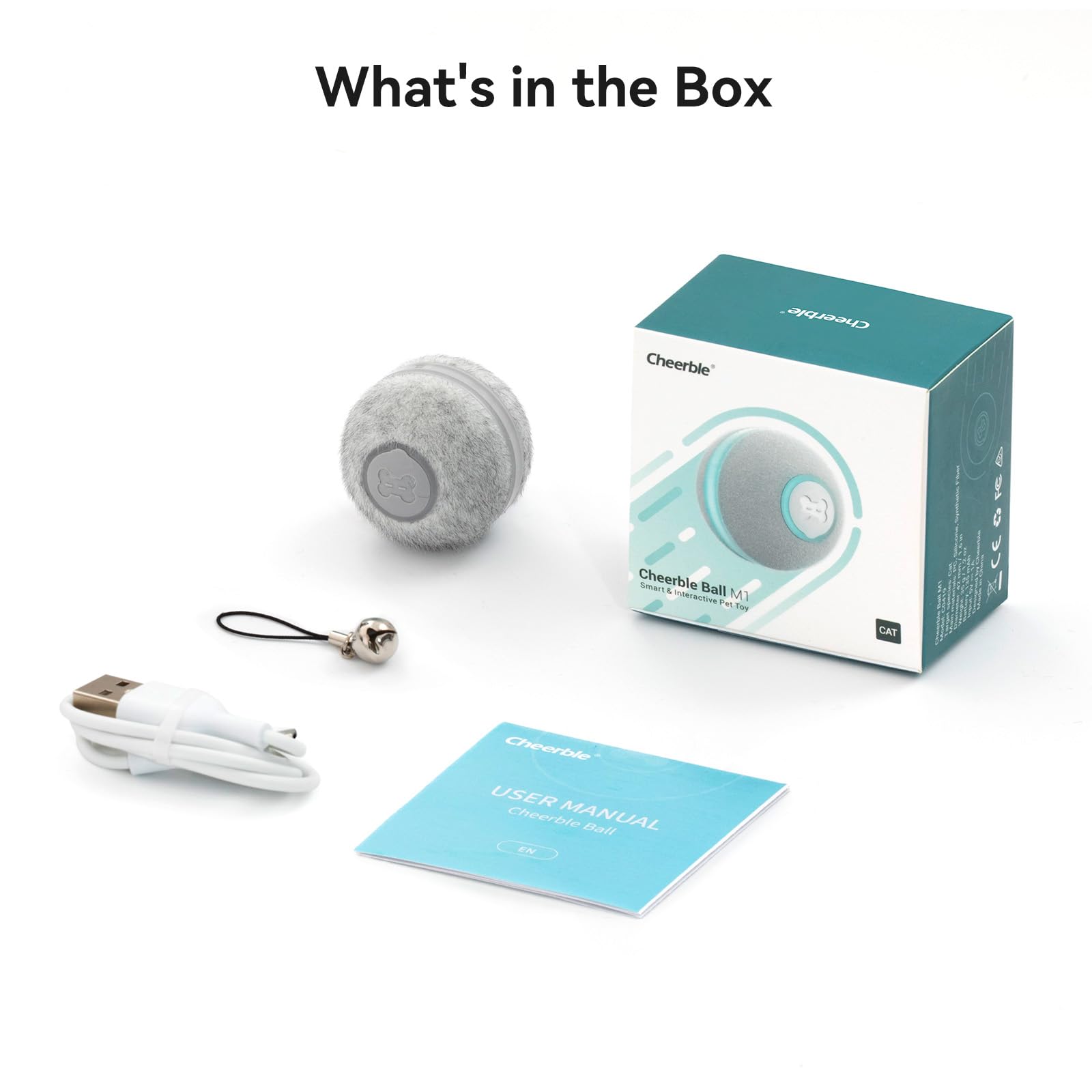 Cheerble Bola Interactiva con sensores evita obstáculos