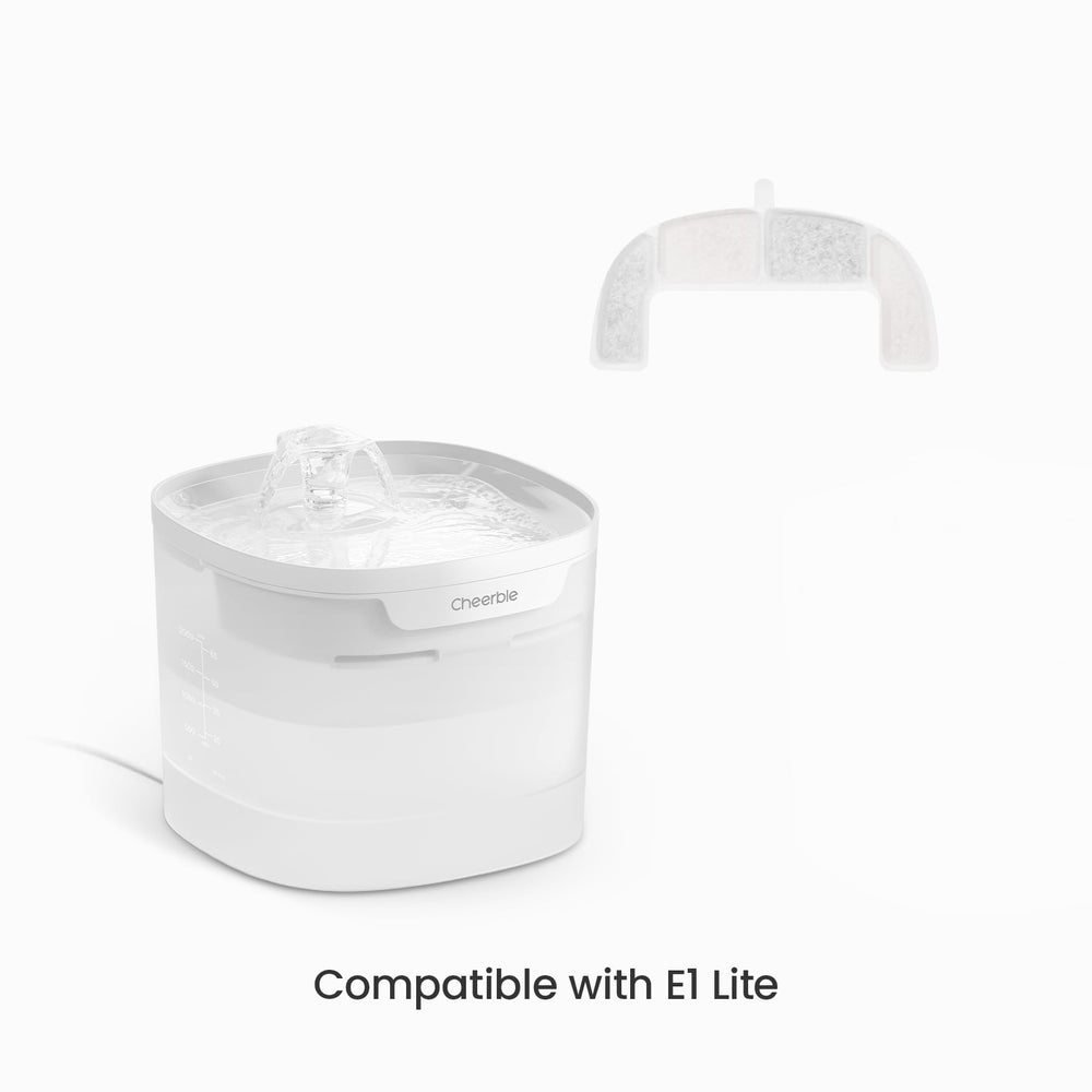 Cheerble Elfin E1 Lite, filtro de tres capas para agua limpia.