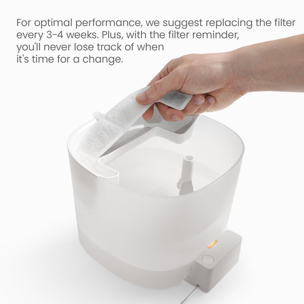 Elfin E1 Lite, flujo continuo para fomentar hidratación diaria.