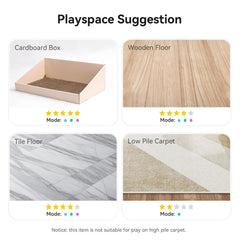 Cheerble Juguete Interactivo tacto suave de fibra para juego cómodo