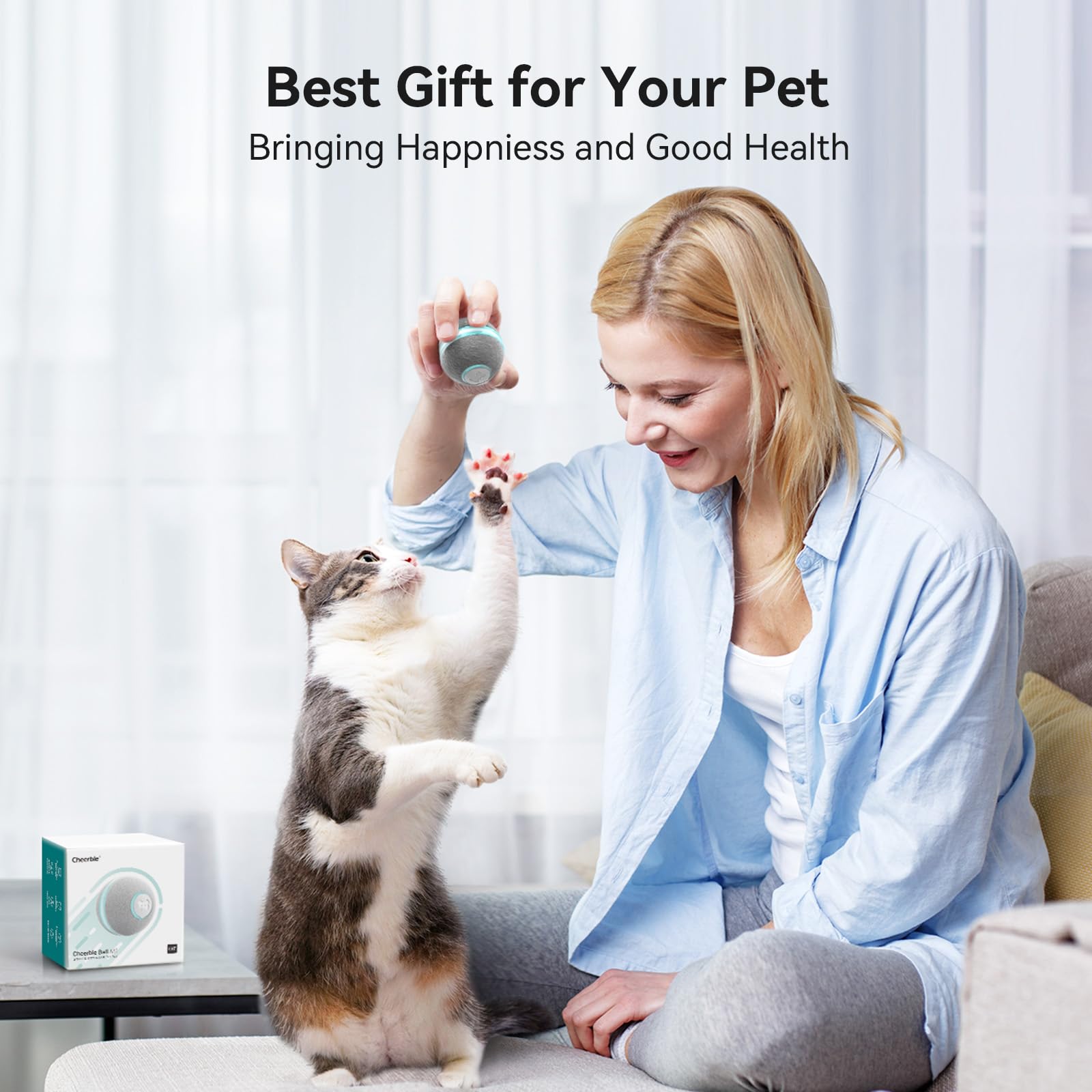 Cheerble Juguete como regalo para gatos enérgicos