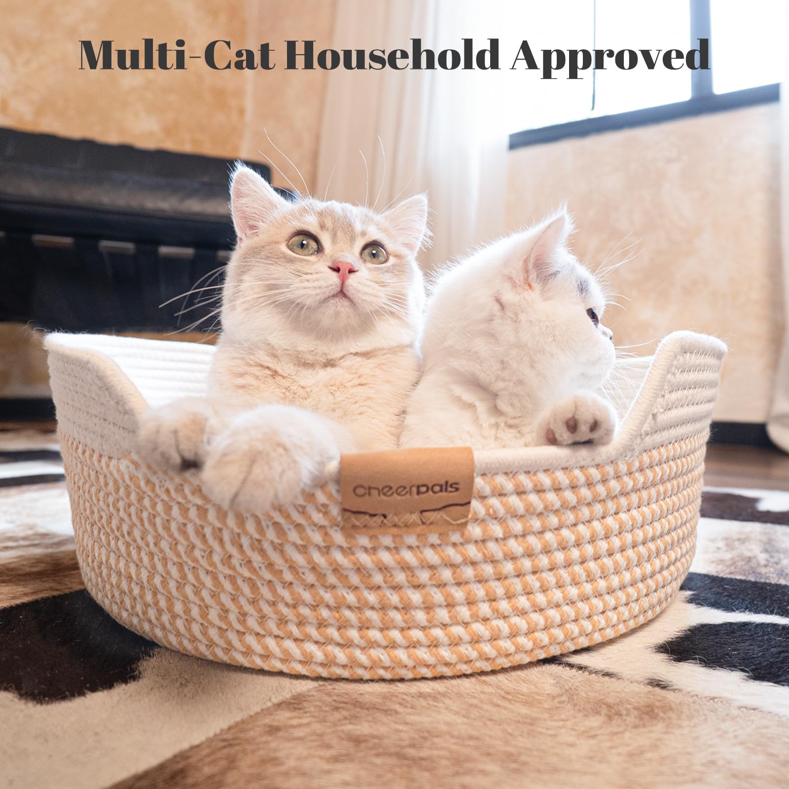CHEERHOME PETS tamaño ideal para gatos grandes y pequeños.