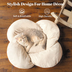 Cojín esponjoso de Cheerhome Pets, superficie suave y transpirable para descanso cómodo.