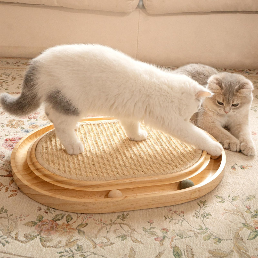 CHEERHOME PETS bola con hierba gatera para estimulación