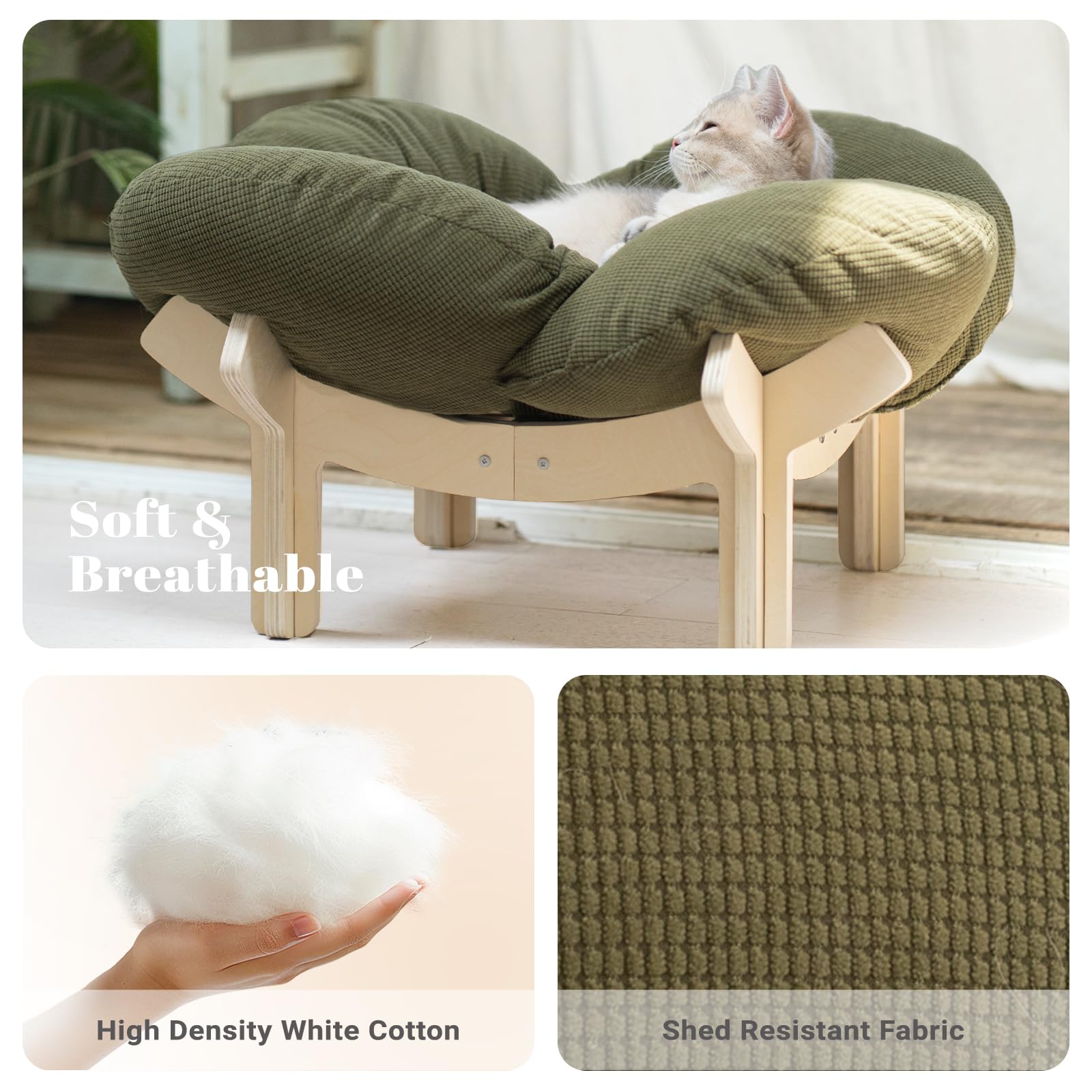 CHEERHOME PETS Montaje sencillo con instrucciones incluidas.