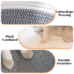 CHEERHOME PETS: facilidad de lavado para cesta y cojín y limpieza rápida.