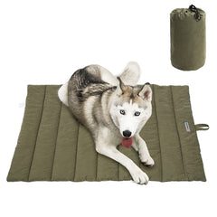 Cama para perros CHEERHUNTING exterior impermeable y tamaño grande para paseos y camping.