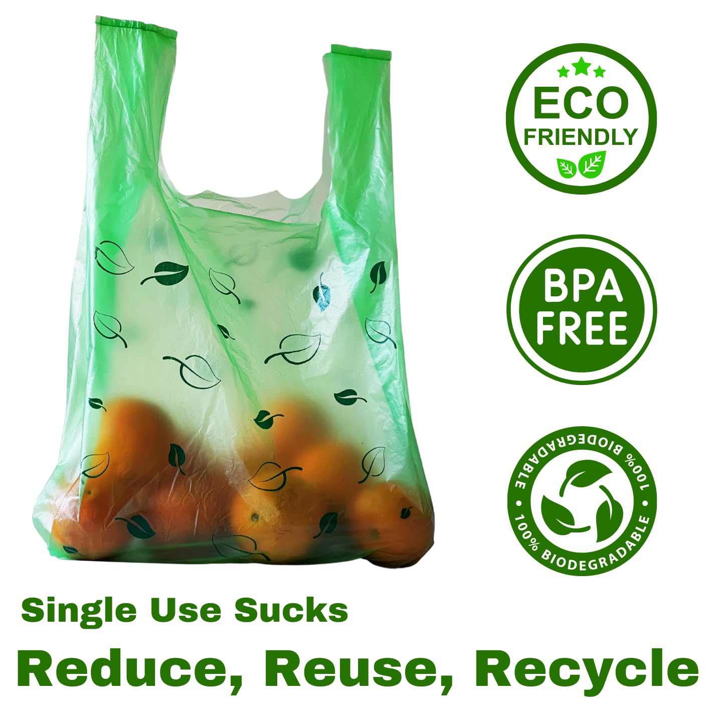 CHEFNENO bolsa con EPI TDPA para degradación ambiental en entornos adecuados.