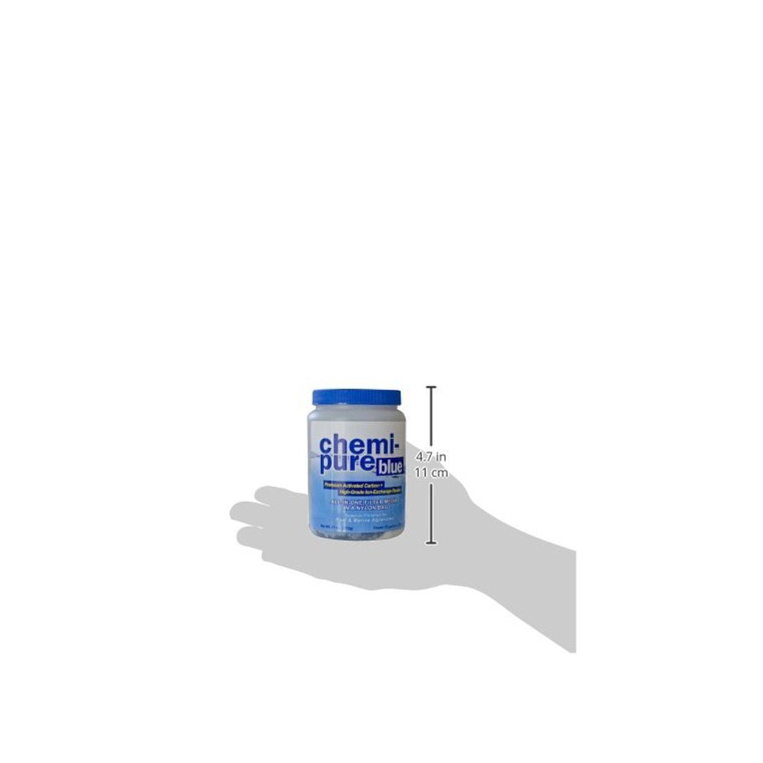 Pack de dos unidades de Chemi Pure Blue para filtración de acuarios.