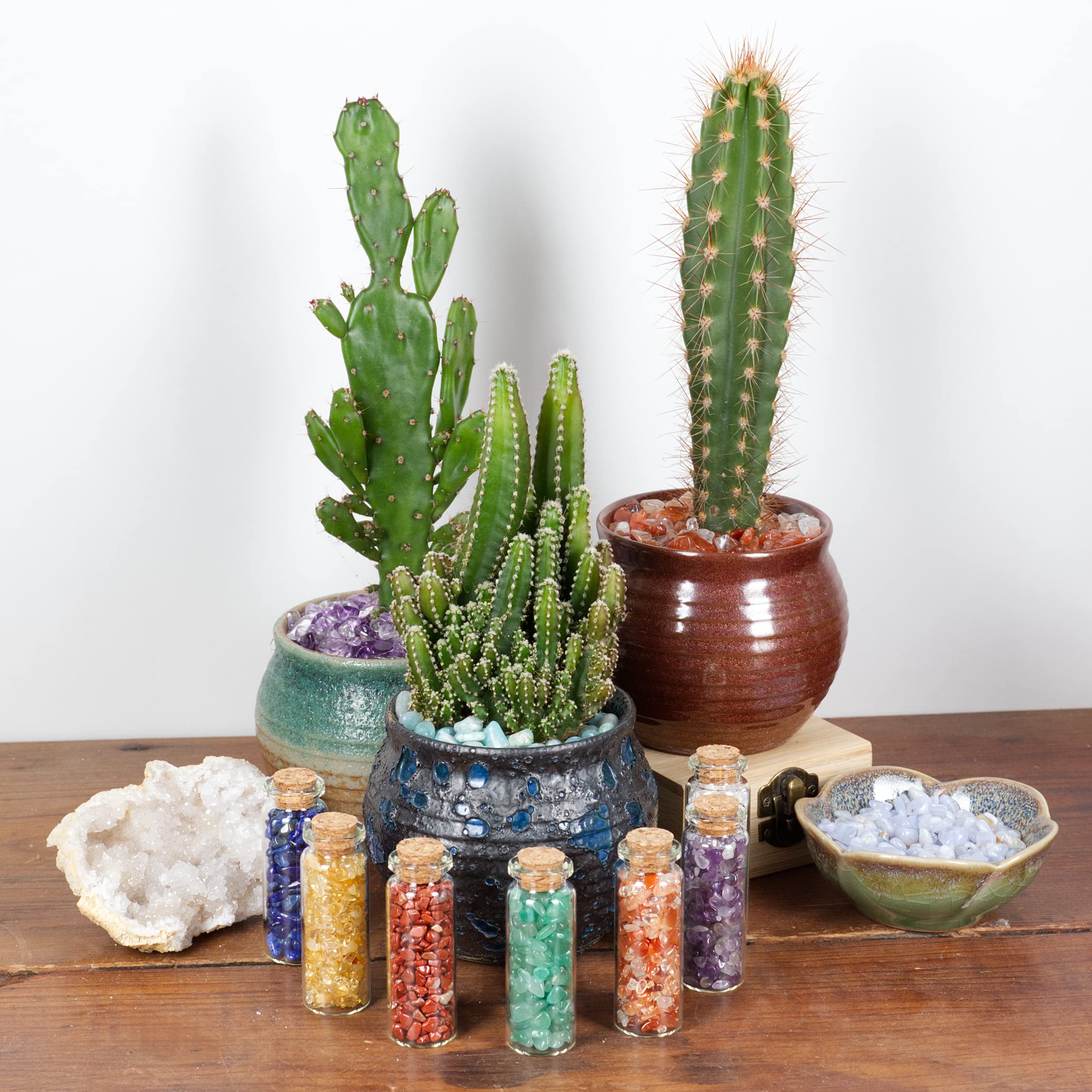 Cherry Tree Collection: chips de jade nefrita para acuarios, aportan color natural.