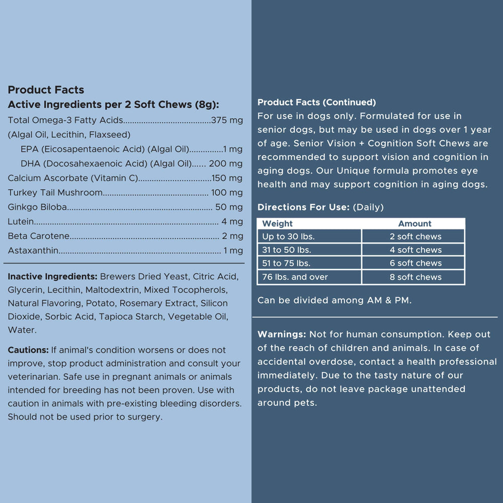 Chew + Heal Labs, hecho en Estados Unidos, envase de 120 masticables.