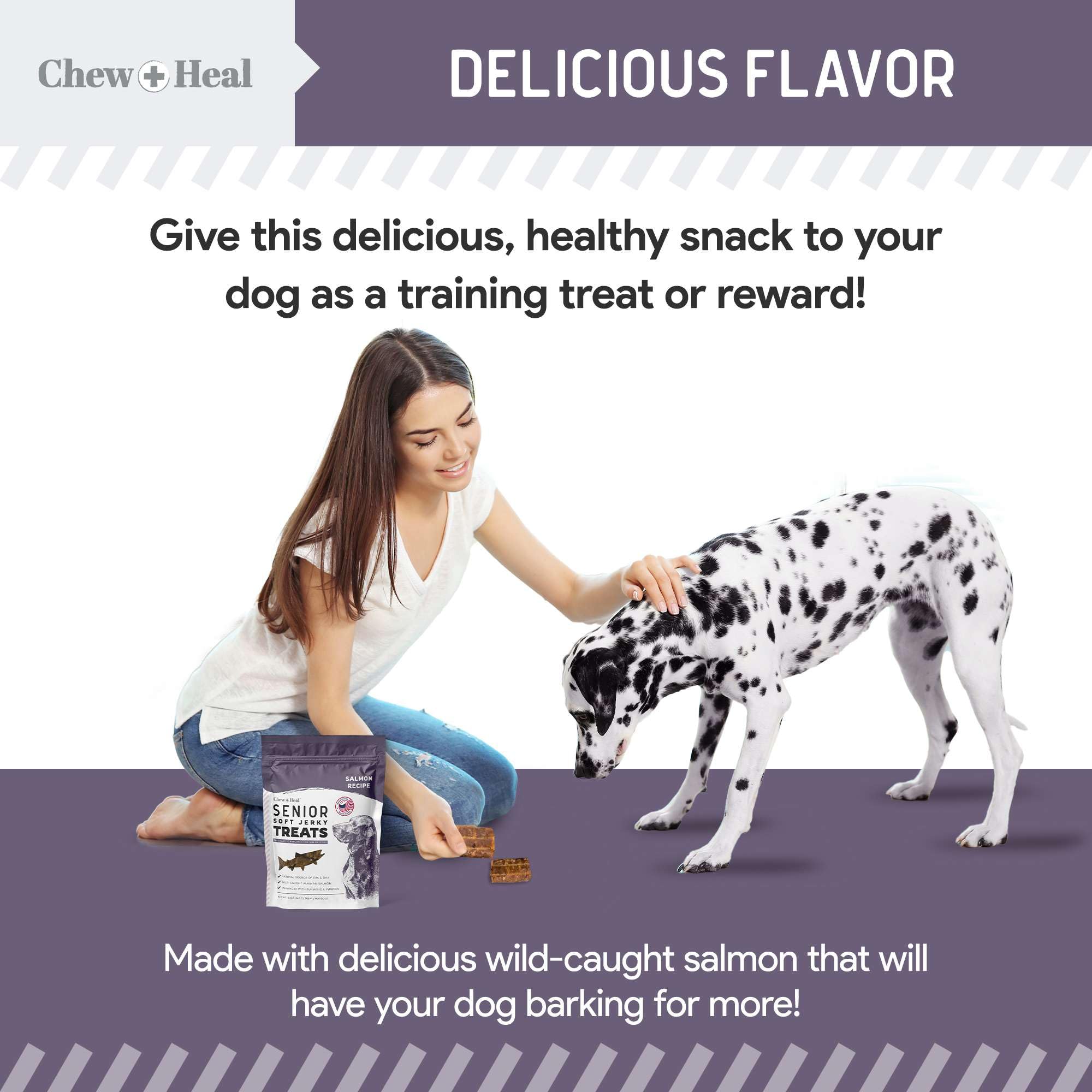 Chew + Heal Labs hecho en EE. UU.: paquete doble de 12 onzas.
