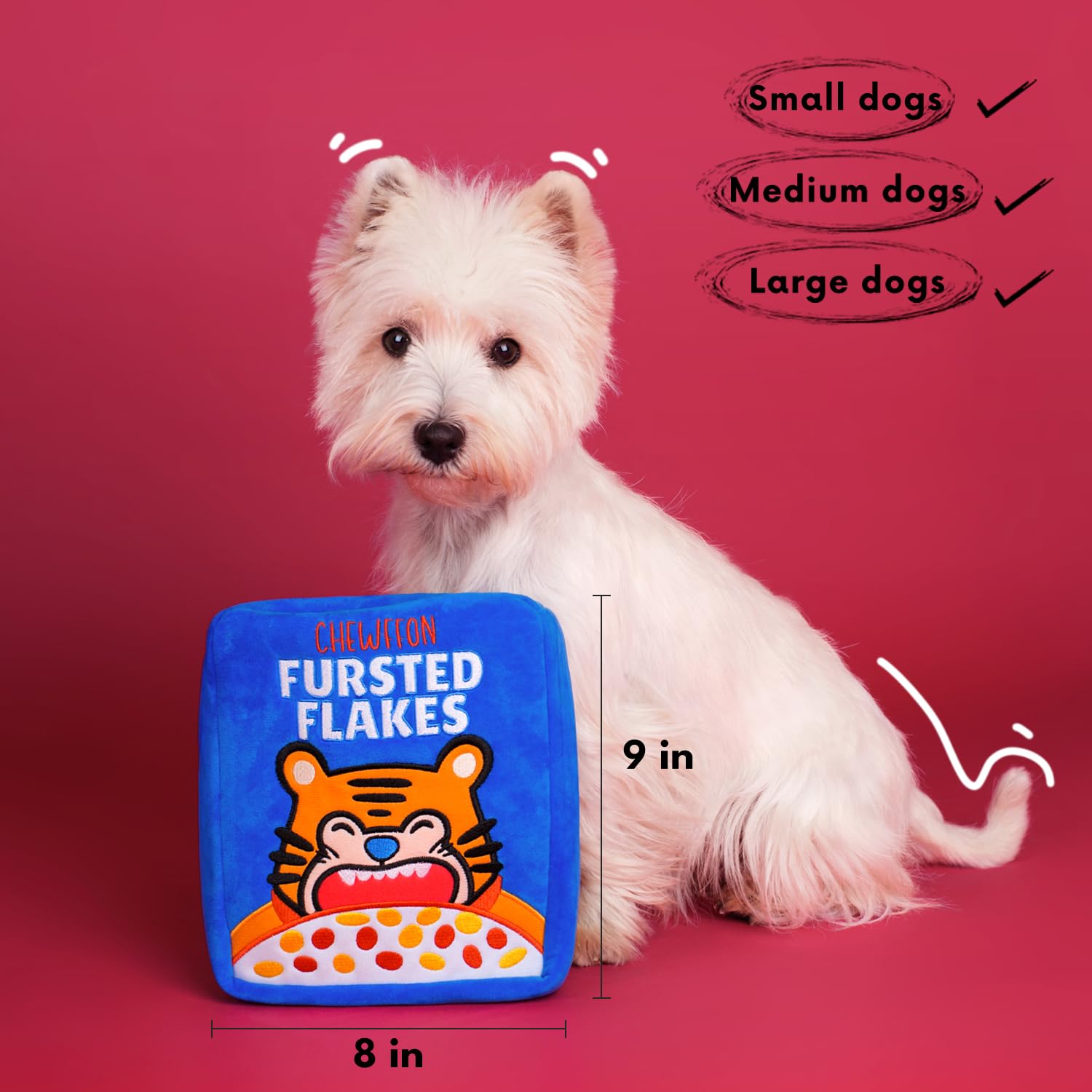 CHEWFFON medidas adecuadas para perros de todos los tamaños.