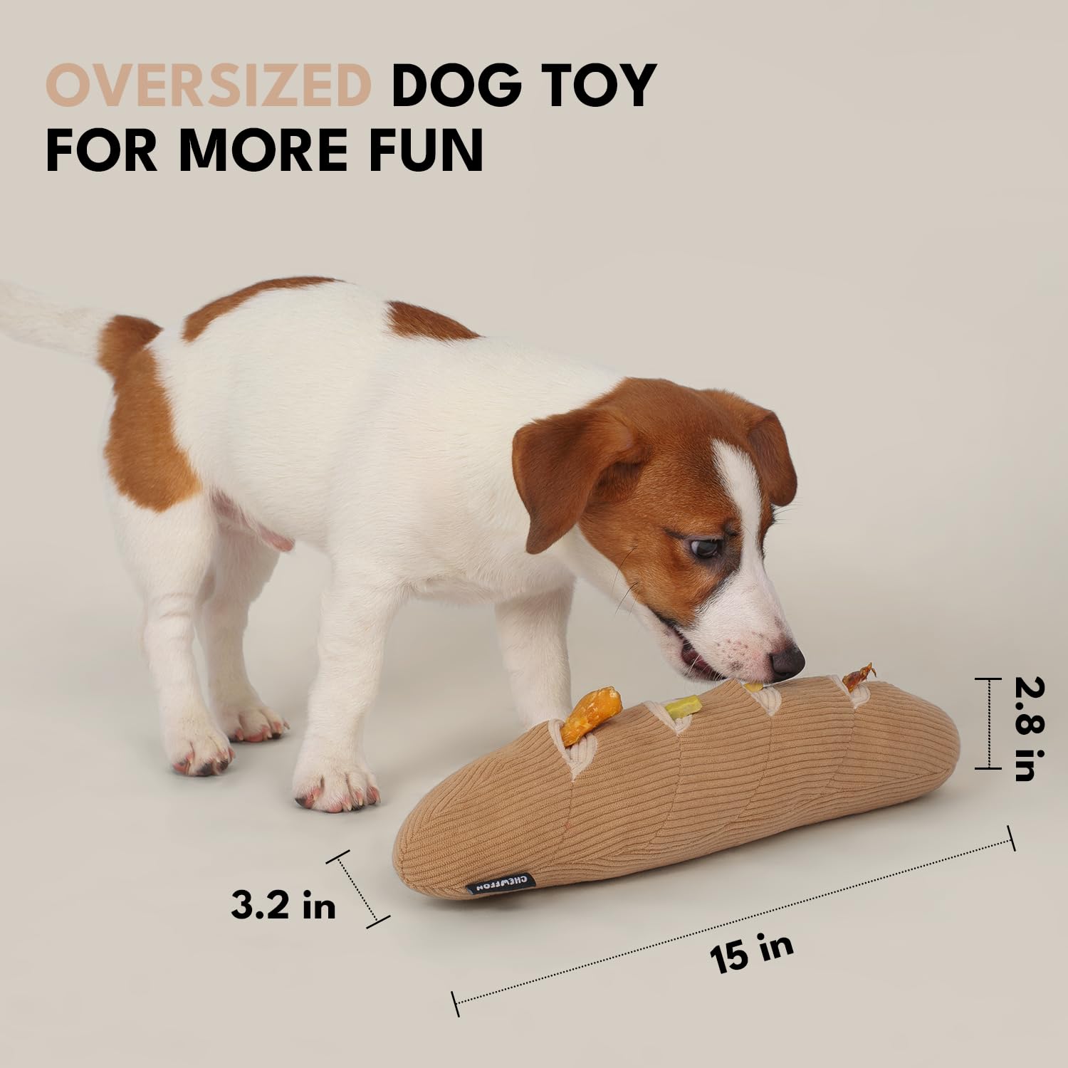 CHEWFFON peluche premium de alta durabilidad para juego repetido
