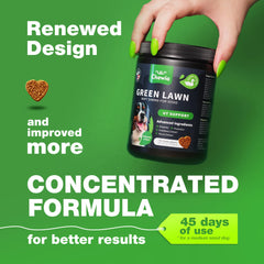 CHEWIA pastillas-digestivas-cesped: apoyo suave para la digestión de tu perro.